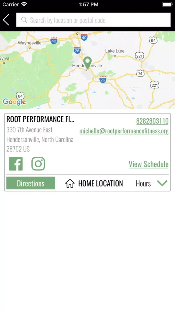 Root Performance Fitness 스크린샷