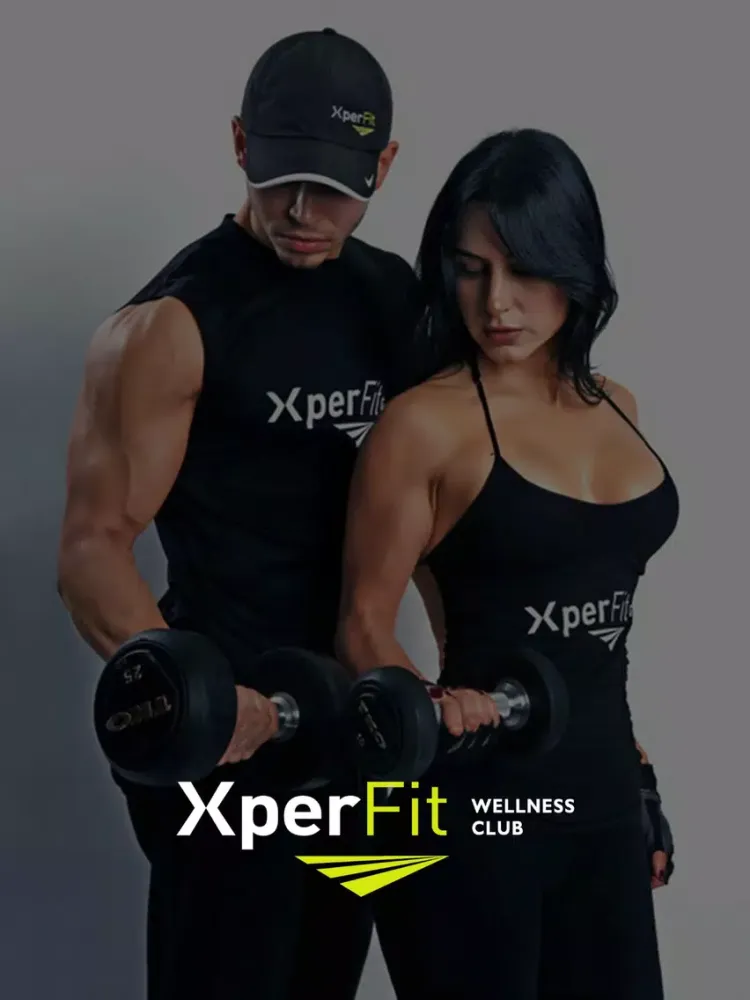 Tangkapan layar XperFit Wellness Club iPad 
