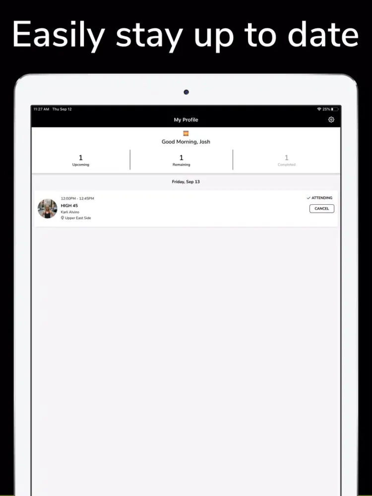Mile High Run Club iPad  Ekran Görüntüleri