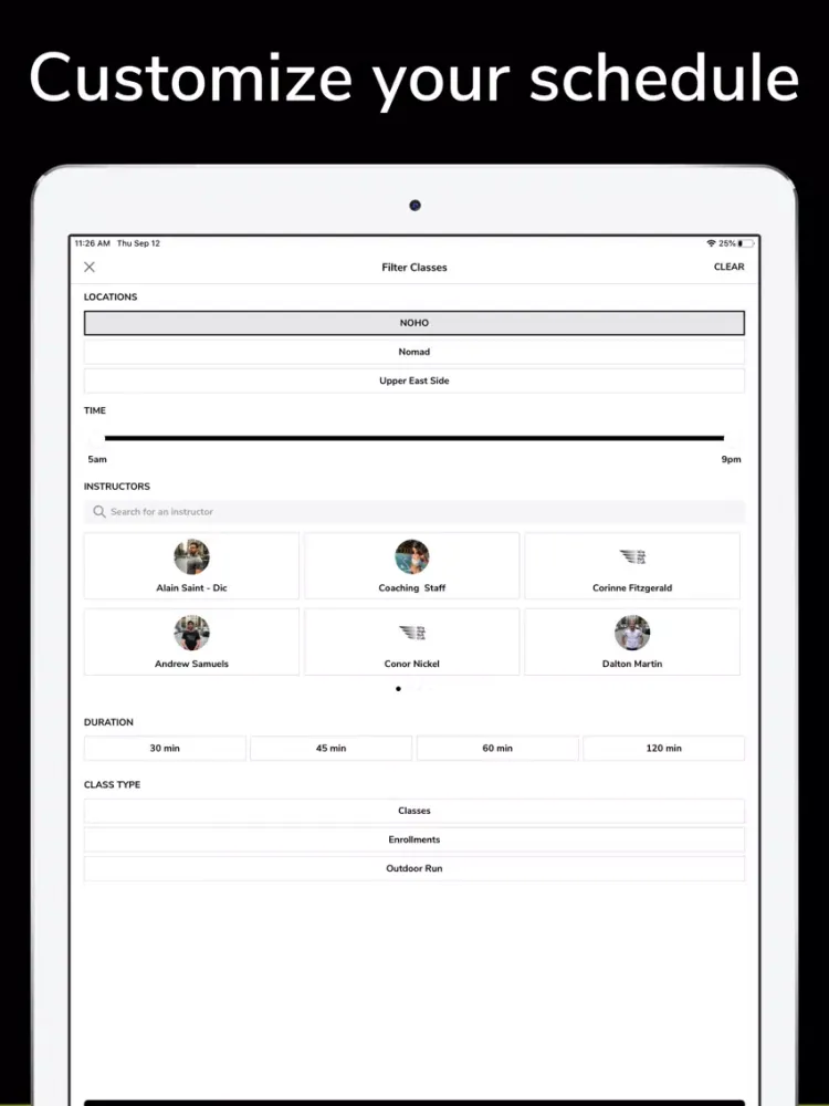 Mile High Run Club iPad  Ekran Görüntüleri