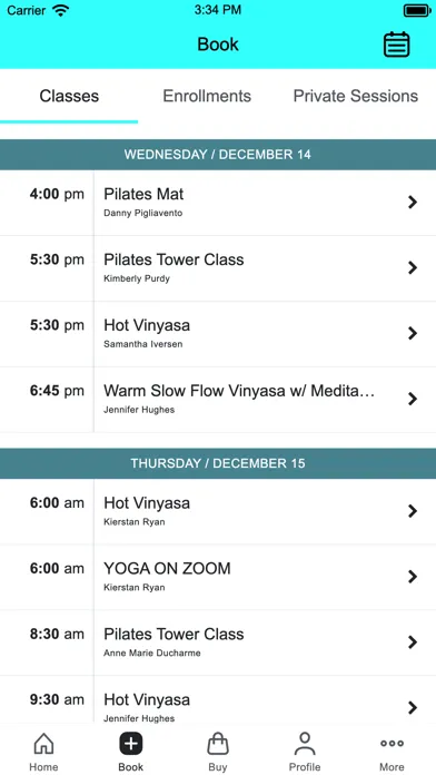 Studio 4 Hot Yoga & Pilates Screenshots