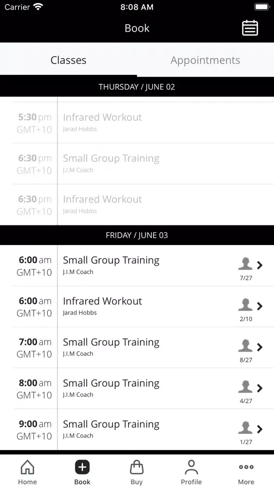Capturas de pantalla de Burraneer Fitness