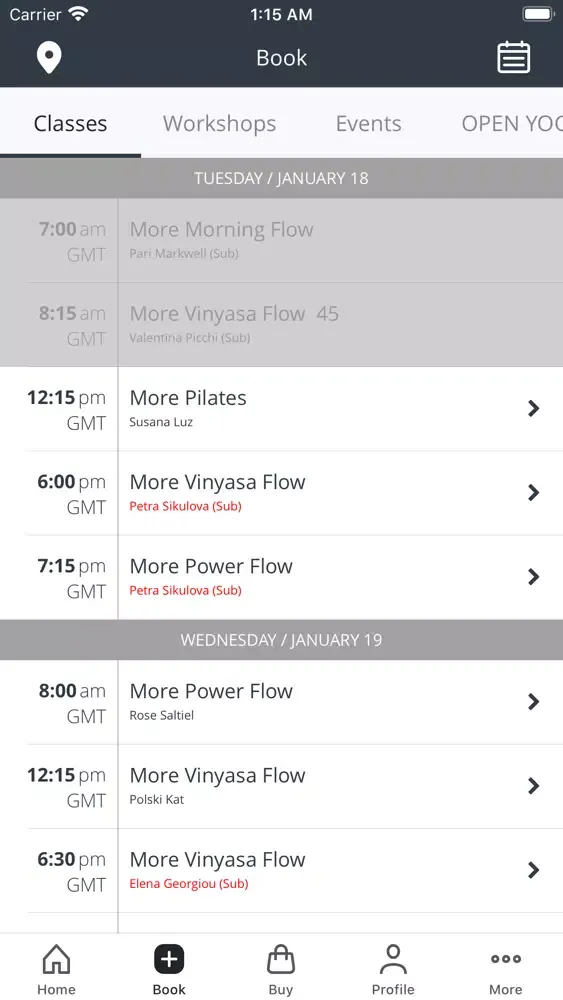 MoreYoga: Health and Fitness应用截图