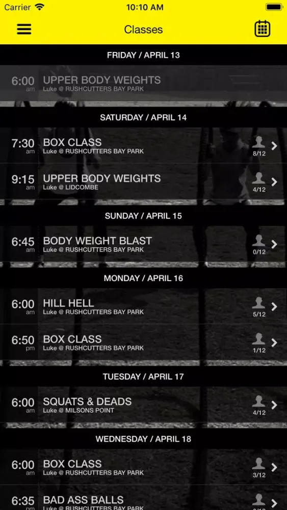 Legion Fitness Living应用截图