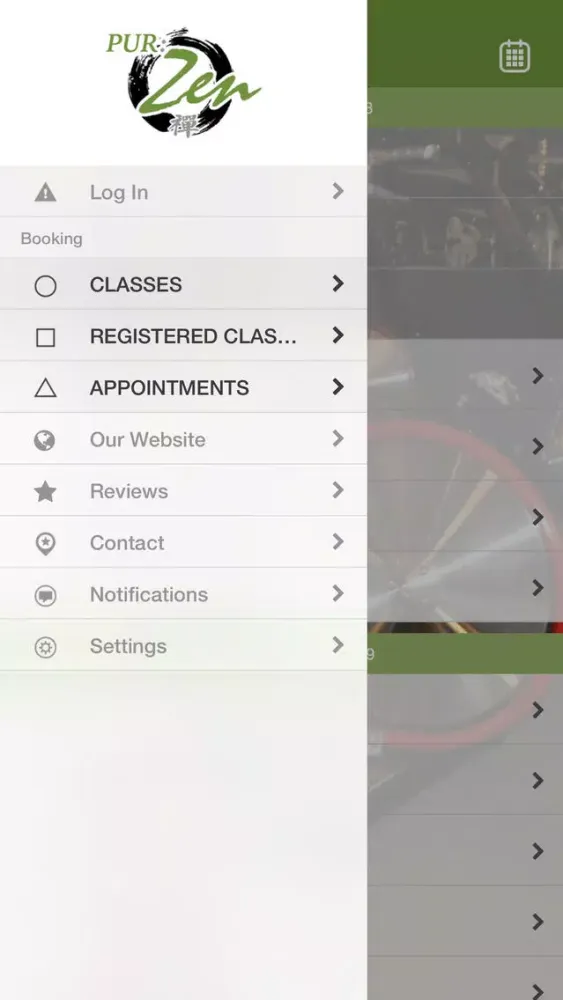Pur-Zen Fitness Screenshots