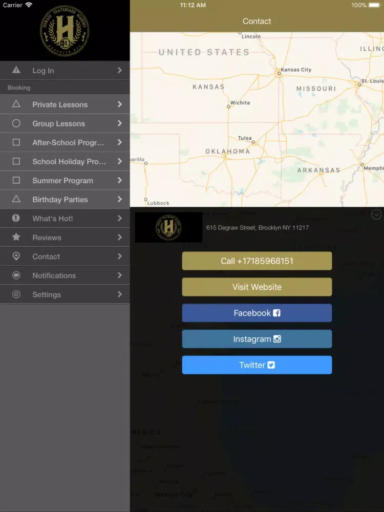 Homage Skateboard Academy iPad  Ekran Görüntüleri