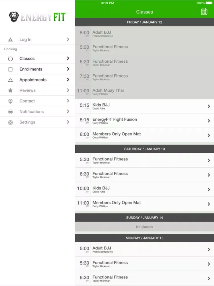 Скриншоты EnergyFIT Mixed Martial Arts iPad 