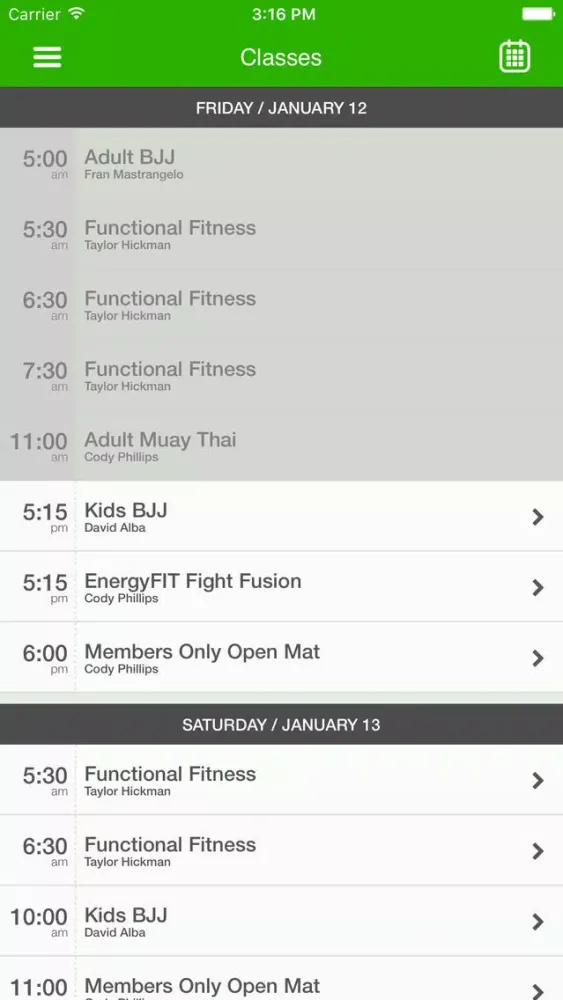Скриншоты EnergyFIT Mixed Martial Arts