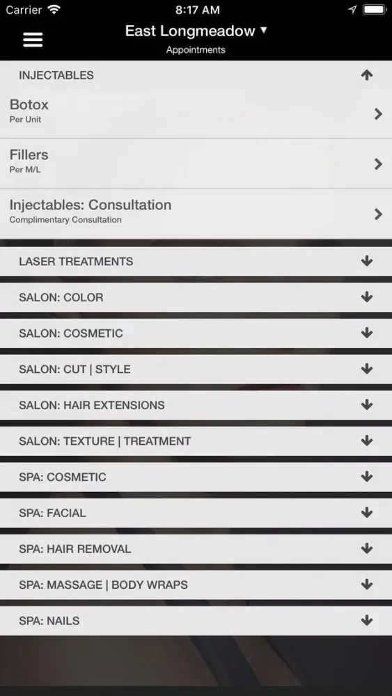 Ochoa Salon & Spa سکرین شاٹس