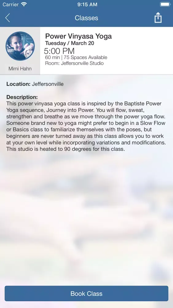 Captures d'écran de 502 Power Yoga