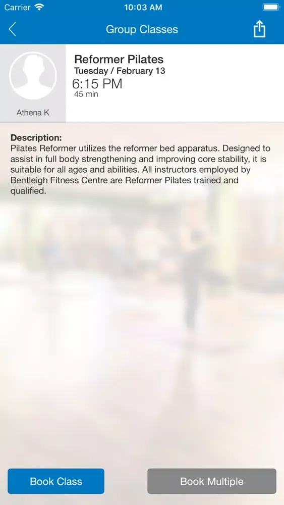 Bentleigh Fitness Centre স্ক্রিনশট
