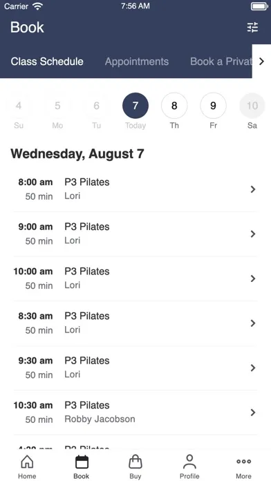 Capturas de pantalla de Pure Power PILATES