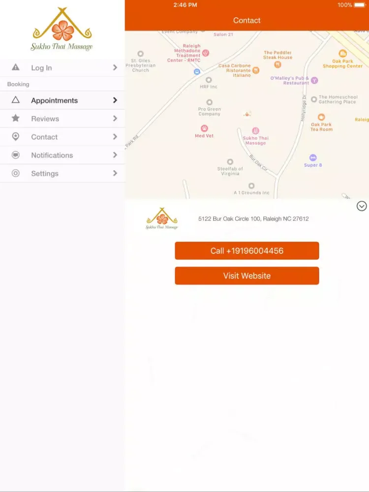 Sukho Thai Massage iPad  스크린샷