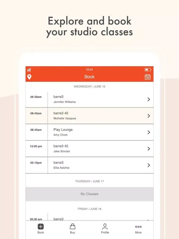 barre3 Studios iPad  Screenshots