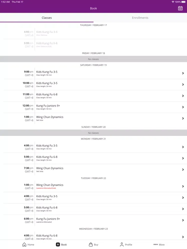 Screenshot di Mindful Wing Chun iPad 