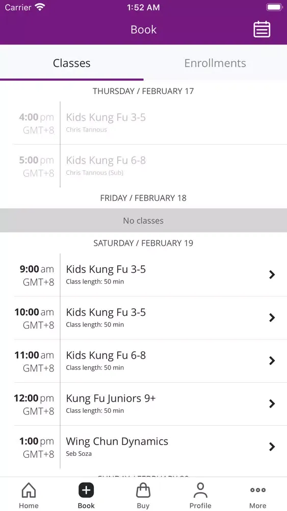 Screenshot di Mindful Wing Chun