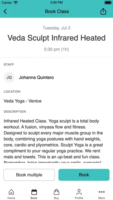 Capturas de pantalla de Veda Yoga