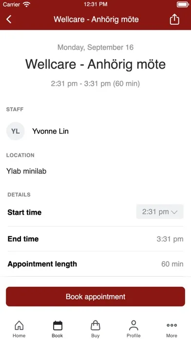 YLAB Wellcare Screenshots