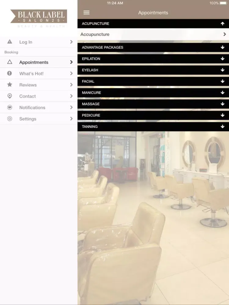 Black Label Salon 25 iPad  스크린샷