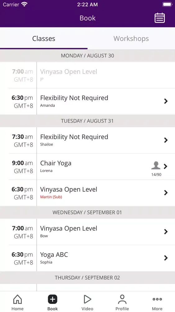 Urban Ashram Yoga Screenshots