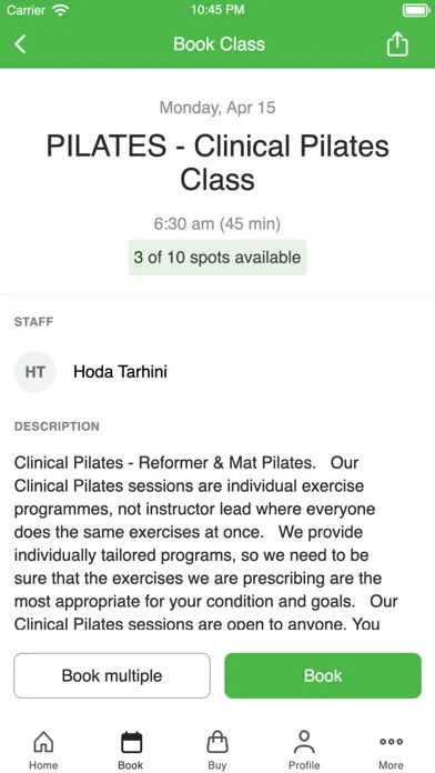 Ảnh chụp màn hình của MV Fitness - Boot Camp & PT