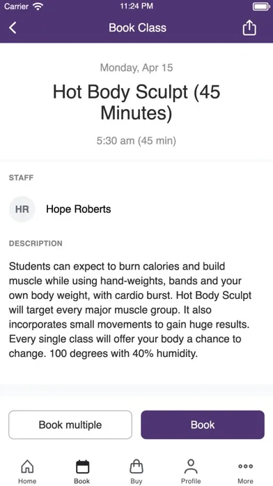 Body Heat Hot Pilates & Yoga Screenshots