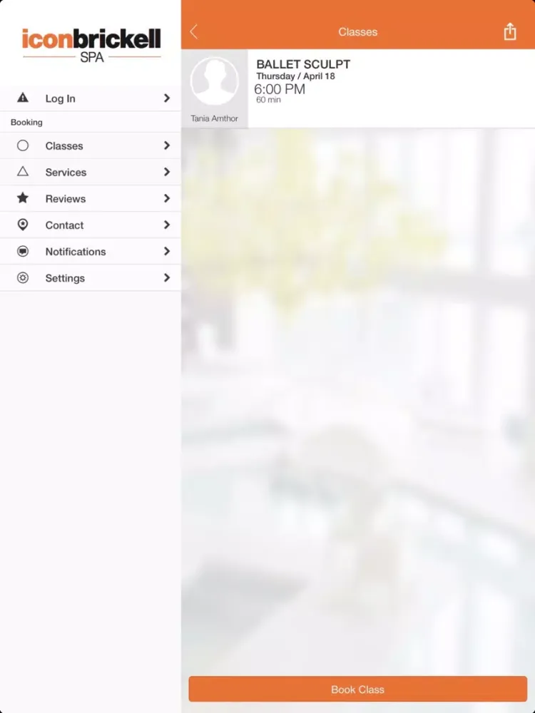 iconbrickell Spa iPad  Screenshots