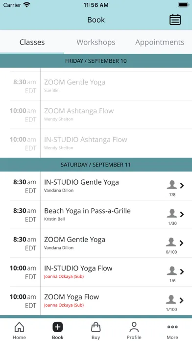 Nava Yoga Studio स्क्रीनशॉट