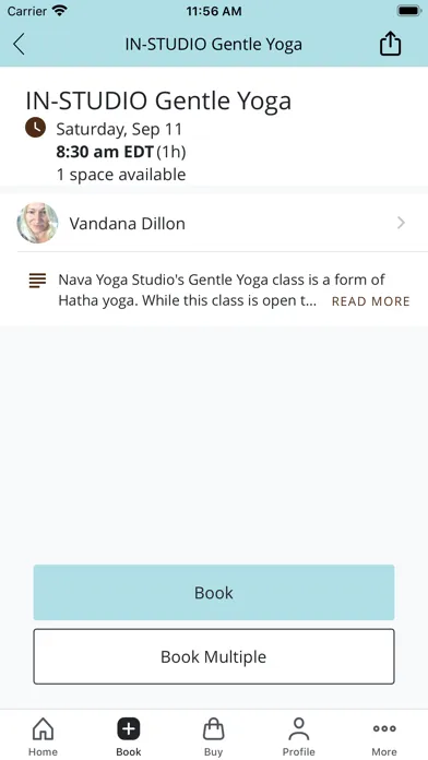 Nava Yoga Studio स्क्रीनशॉट
