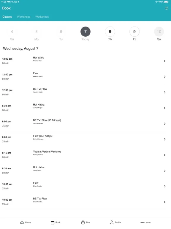 تصاویر The Body Electric Yoga Company iPad 