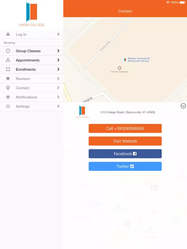 Center for Health & Learning iPad 應用截圖