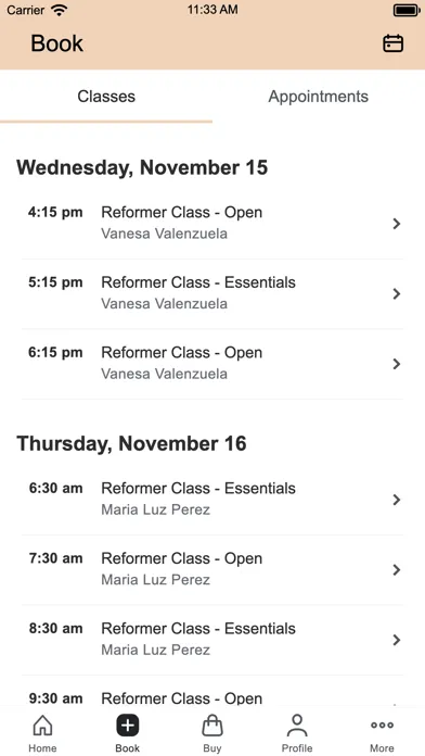 LIMITLESS Physio and Pilates Screenshots
