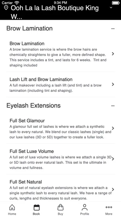 Ooh La La Lash Boutique应用截图