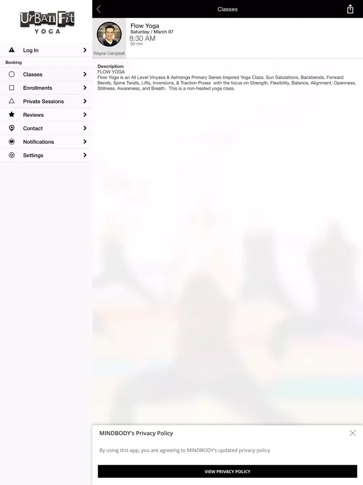 Urban Fit Yoga iPad  スクリーンショット