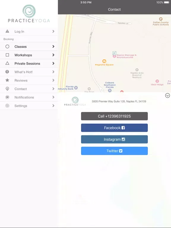 Practice Yoga Naples iPad  Ekran Görüntüleri