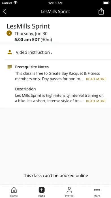 Captures d'écran de Greate Bay Racquet and Fitness