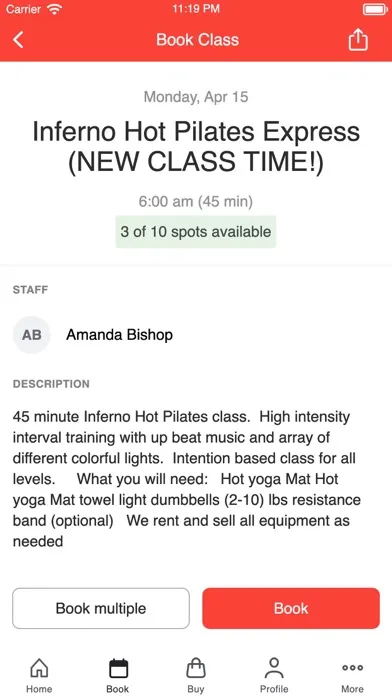 Hot Yoga Carle Place سکرین شاٹس