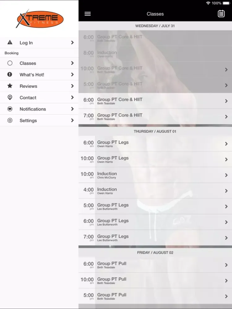 Xtreme Fitness Cumbria iPad  Ekran Görüntüleri