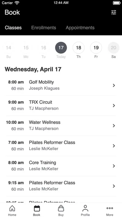 Project Wellbeing Screenshots