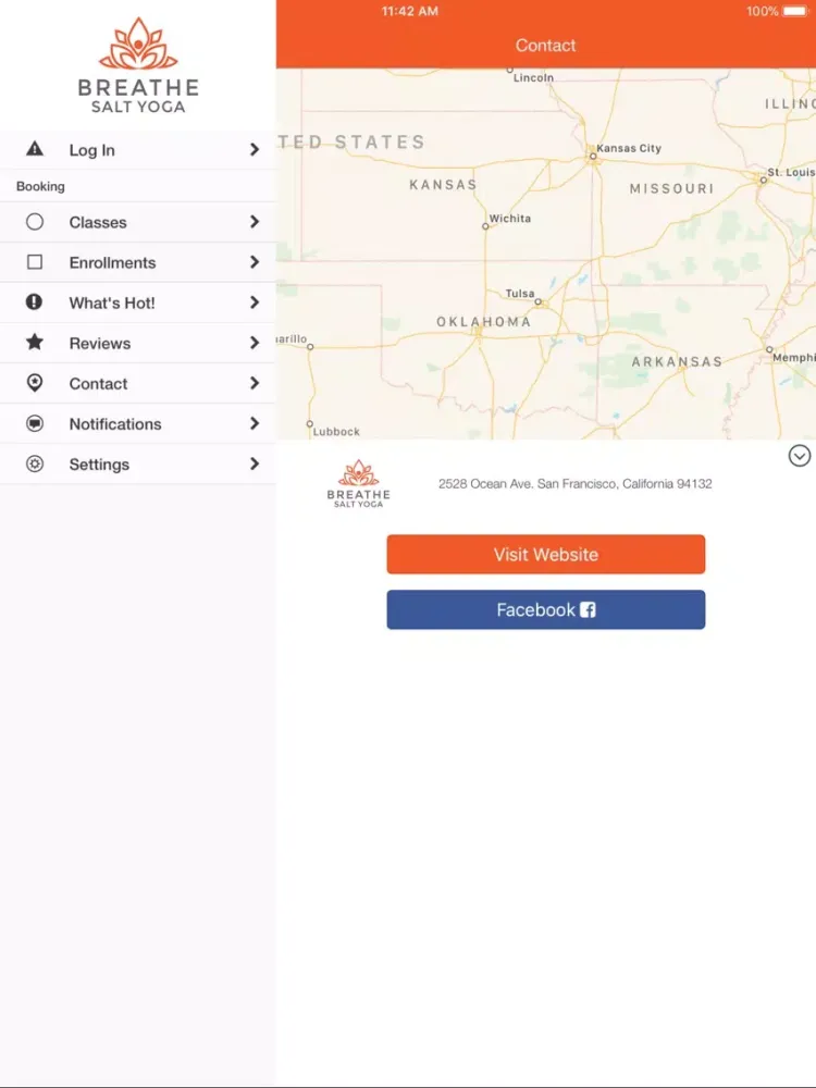 Breathe Salt Yoga iPad  Screenshots