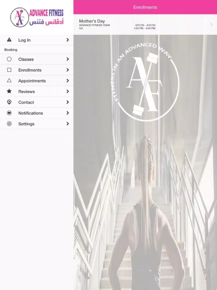Advance Fitness Health Center iPad  Ekran Görüntüleri