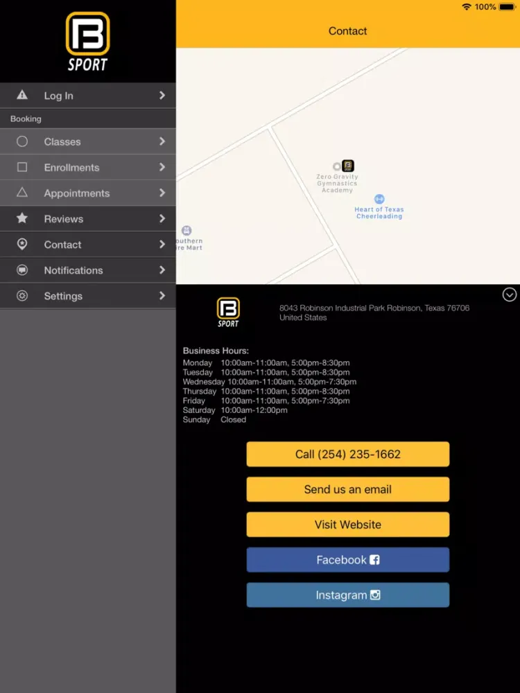 Blitz Sport MMA & Fitness iPad  স্ক্রিনশট