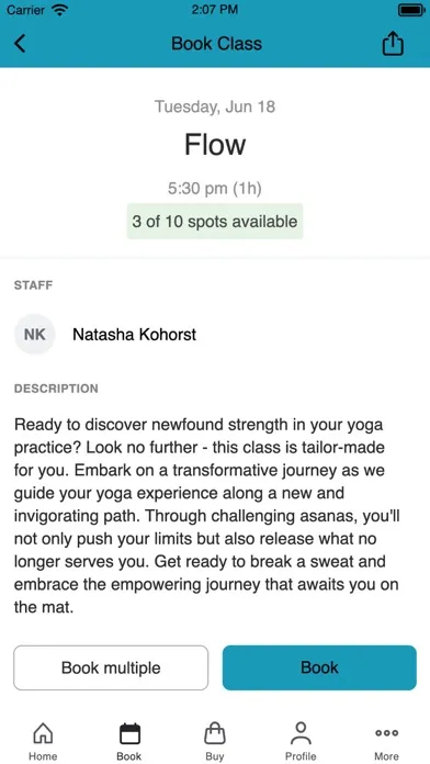 Ảnh chụp màn hình của NKO Yoga Studio