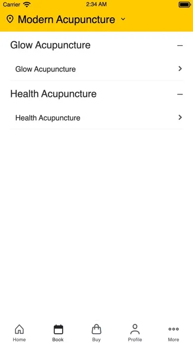 Tangkapan skrin Modern Acupuncture USA