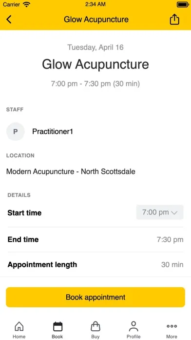 Tangkapan skrin Modern Acupuncture USA