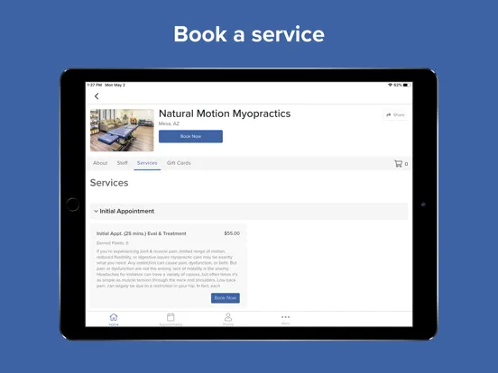 Natural Motion Myopractics iPad 應用截圖