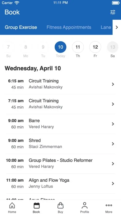 JCC Denver Fitness Screenshots