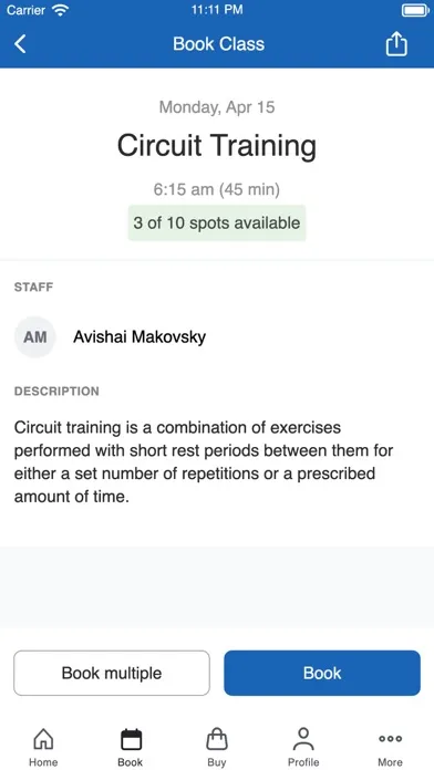 JCC Denver Fitness Screenshots