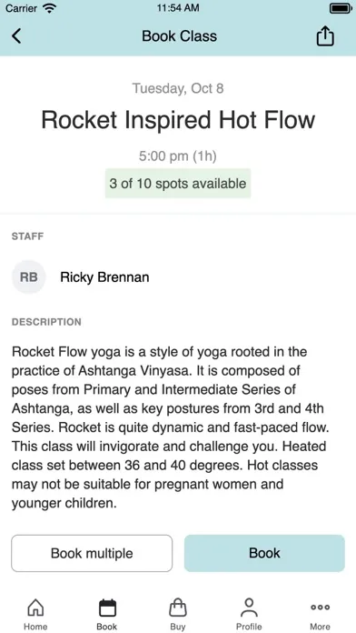 Flo n Glo Yoga Studio 스크린샷