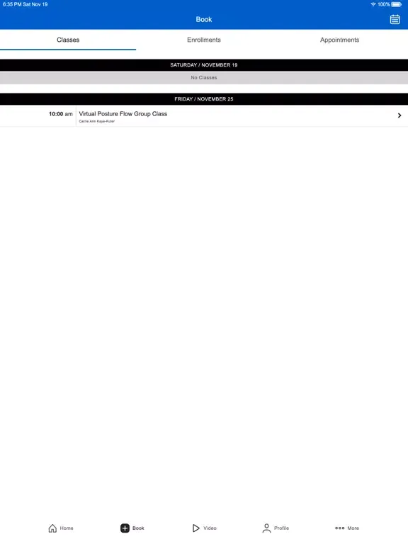 Capturas de tela do Activ8 Posture-Boston iPad 